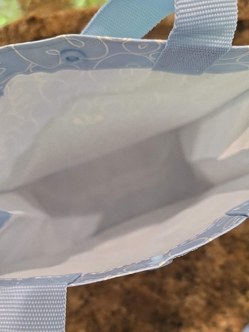 lululemon Blue Shopping Tote - Picture 4 of 5